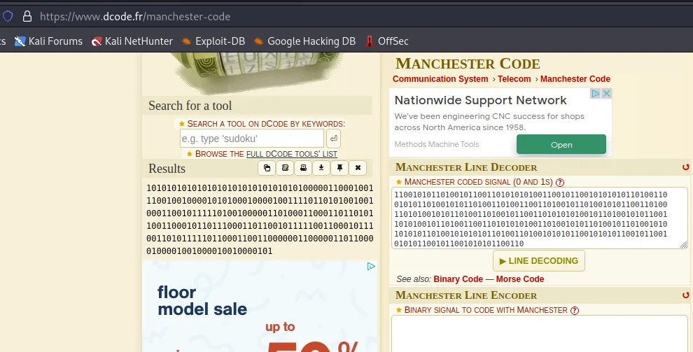 Manchester decoded